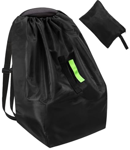 Generisch Transporttasche Kindersitz Flugzeug, Autositztaschen für Flugreisen, Transporttasche Kinderwagen, Stroller Bag Flugzeug, Autositz-Reisetasche Rucksack, Autositz-Reisetasche