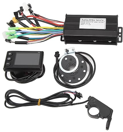 Yctze Fahrrad-Lithium-Batterie-Nachrüstsatz mit S866-LCD-Panel, Elektrofahrrad-Umbau – Wasserdichter 26-A-Sinus-Controller, Perfekte Bürstenlose 36-V- und 48-V-Motoren, die Ihr Fahren Verbessern