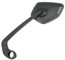 Busch und Müller Cycle Star E Fahrrad Spiegel, Links, Kunststoff, 22,2 mm Lenker