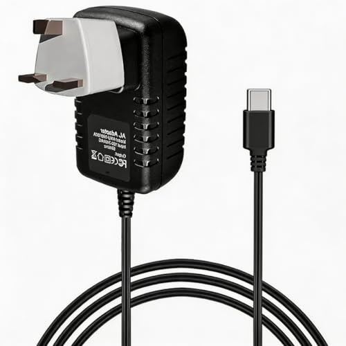 K89urty 5V USBC Replacement Charger for MelodySusie S-C320F S-C300F S-M200F SC320F SC300F SM200F Portable Nail Drill 4000mAh Battery Power Supply Adapter Cord Cable