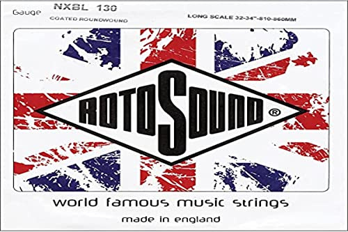 Rotosound Strings for Electric Bass NEXUS 52 ALLOY ROUNDWOUND COATED low B 130 coated