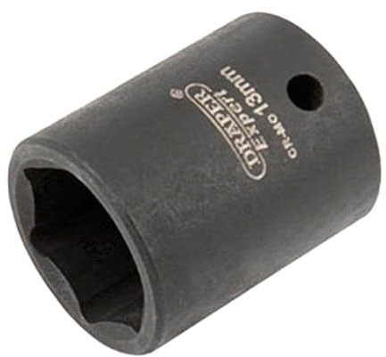 Draper Expert 5056 13mm 1/4-inch Square Drive Hi-Torq 6-Point Impact Socket, Blue