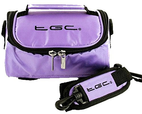 Electric Purple Carry Case Bag for Panasonic HX-DC2 Active HD Camcorder