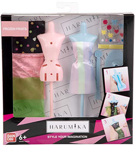 Bandai 40431 Harumika-Double Torso Set-Frozen Fruits-Fashion Design Kit-Arts and Crafts