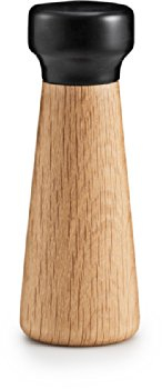 Normann Copenhagen 130502 Craft Pfeffermühle, Fuß eiche natur/H x Ø 18 x 6.7cm