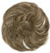 CAISHA Haargummi Bella Hochsteckfrisuren Haarteil Hochzeitfrisuren Voluminös Leicht Gewellt Hitzebeständige Kunstfaser DM17cm Brünett G12B