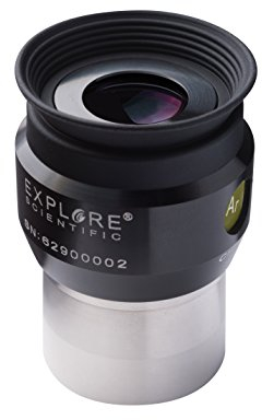 Explore Scientific 62° LER Okular 9mm Ar (1.25) für Teleskope mit hochwertiger EMD Mehrschichtvergütung, wasserdicht mit Argon-Schutzgasfüllung