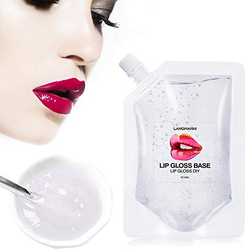 Stronrive Lipgloss Base Moisturize Lipgloss Base Lipgloss Basisöl Lipstick Primer Lipgloss Basis Lip Glaze für Handmade Lip Balms Lipgloss - 50 l