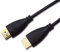 Pack of 2 HDMI Male Cables for Mac and PC Gold 3D Full HD 4K Television Screen 1080p Black
