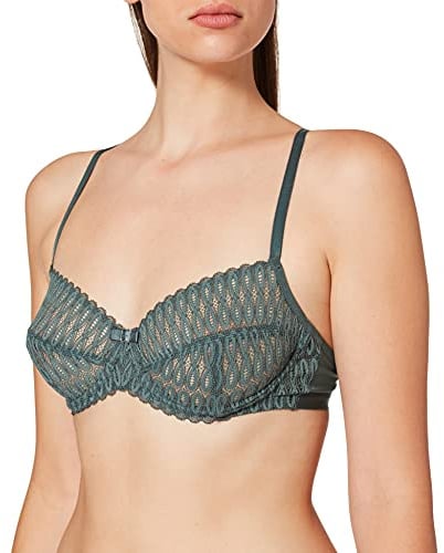 Triumph Women's Aura Spotlight W Wired Bra, Smoky Green, 36D