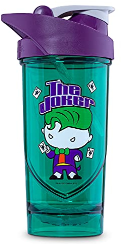 Shieldmixer Joker mini Eiweiß Shaker - Shaker Proteinshake - 700ml - Gym Shaker - Für eiweiß- & Sportgetränke - Shake becher - Gym Zubehör - Trinkflasche - Grün - Pro Classic Protein Shaker
