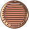 Ø 160mm Rotonda Griglia di Ventilazione in Rame - Griglie D'Aerazione con Rete Anti Insetti