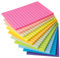 10 Farbige Haftnotizen Notizzettel - 100 x 150 mm Sticky Notes Selbstklebende Haftnotizzettel Klebezettel bunt zettel farbig Notizblöcke für Büro Haus, 50 Blatt pro Stück