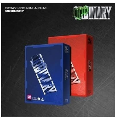 JYP STRAY KIDS - ODDINARY [Standard ver.] Album+Extra Photocards Set (SCANNING ver., with Pre-order Benefit), (JYPK1354)