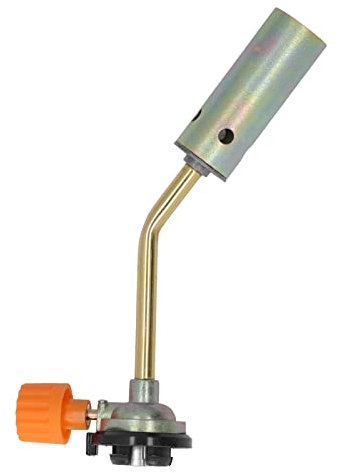 Torche de Soudage Kudoo, Chalumeau à Flamme Bleue 1300 ℃, Tête de Torche Polyvalente en Laiton, Résistance à Haute Température, Antidéflagrante