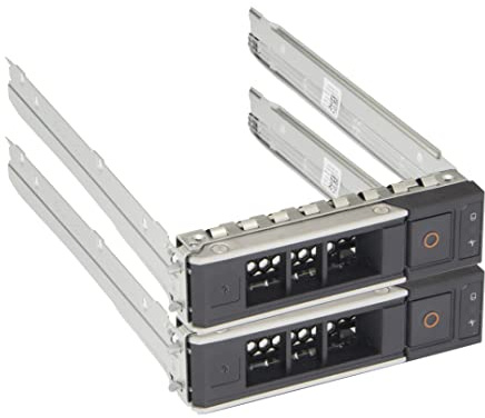 2-Pack BOWONG 3.5 LFF SAS/SATA Hot-Swap Hard Drive Tray HDD Caddy X7K8W Y796F 0X7K8W 0Y796F For Dell Gen14 PowerEdge Server R240 R340 R440 R540 R740 R740xd R940 R6415 R7415 R7425 with screws