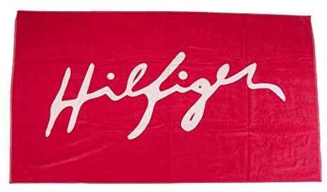 TELO MARE TOMMY HILFIGER. ROSSO Rosso UNICA