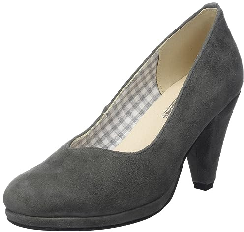Hirschkogel Damen Pumps, Anthrazit, 38 EU