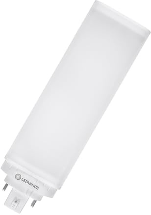 LEDVANCE DULUX LED T/E32 HF & AC MAINS V 16W 840 GX24Q-3, White-black-grey