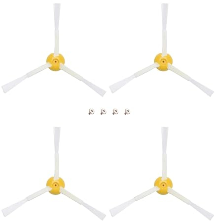Lamkrtlp Cepillos Laterales Compatible con Roomba 500, 600 y 700, Pack De 4 Cepillos de Reemplazo, Kit De Repuestos para Aspiradora Robot