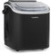 Klarstein Maquina de Hielo para Encimera, Maquina Hacer Cubitos de Hielo para Casa, Hielos Grandes y Pequeños, Ice Maker Sistema Auto Limpieza