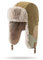 CLAPE Unisex Wintermütze mit Ohrenklappen Winddicht Trappermütze Fliegermütze Trapper Bomber Hats Weiche Kunstfellmütze Aviator Pilotenmütze