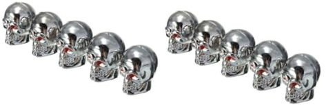 Gatuida 20 STK Reifenkappen Ventilschaftabdeckungen Metall Klare Cd-hüllen Reifenstielkappen Reifenluft Auto Rote Umschläge Leere Cd-hüllen Leeren Ventilkappen Stengel Wagen Tankdeckel