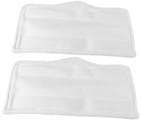 SEWOART 2 Piezas Cubierta De Trapeador De Vapor Cabezales De Trapeador De Repuesto Almohadillas De Fibra Para Trapeador Almohadillas De Repuesto Para Tela De Fibra Fregar Limpiador