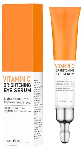 Vitamin C Eye Cream For Puffiness Eyes, Vit C Eye Cream For Dark Circles And Puffiness, Anti Wrinkle Vit C Serum For Women/Men Anti Aging (1PCS)