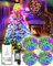 DOTWAYAW Smart Lichterkette Weihnachtsbaum 80M 800LED Weihnachtsdeko Lichterkette -App-Gesteuerte Lichter für Weihnachtenrn mit 16 Millionen RGB Farben LED-Lichtern