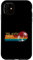 Hülle für iPhone 11 Tel Aviv, Israel Retro Palmen Sunset