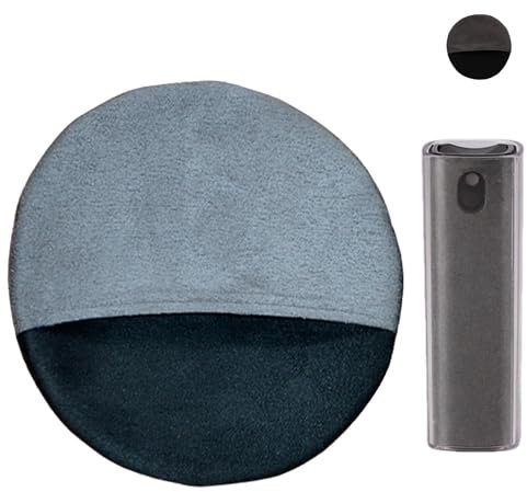 Tampons pour Écran - Lingettes pour Écran en Microfibre, Chiffons De Nettoyage pour Écran | Kit De Pulvérisation Nettoyant avec Microfibre pour Voiture, Smartphone, Ordinateur Portable