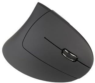 TUCANO MOUSE VERTICALE ERGONOMICO WIRELESS RICARICABILE,6 TASTI, NERO