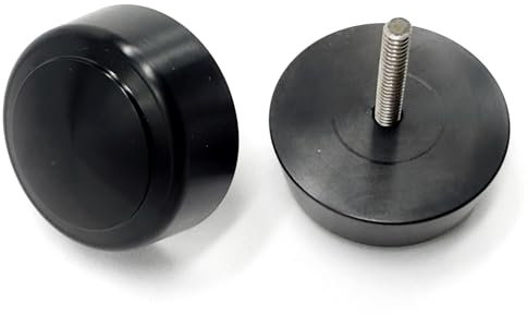 Aluminum Gimbal Mount Knobs for Garmin and Lowrance Fish Finders, 2 Pack, Compatible with Echomap, VHF Gpsmap, HDS, Elite, Hook Fishing Graph Gimbal mounts