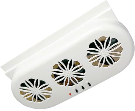 Vaguelly Ventilateur Aération Solaire Pour Voiture Climatiseur Solaire Extracteur Air Pour Fenêtre De Véhicule Refroidisseur