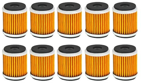 RQEYUNP Filtro dell'olio for Yamaha WR250F WR450F WR250X WR250R YZ450F YZ250F YZ250 YFZ450 YZF R125 125 WR 125R 125X YZ 250 250F 450F