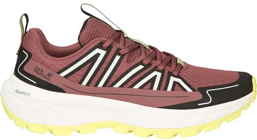 Jack Wolfskin Damen Outdoorschuhe Wanderschuhe Wild Hike Low W, Farbe:Mehrfarbig, Schuhgröße:EUR 41, Artikel:-J0127 Mineral red