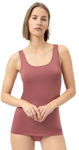 Mey Damen Top Modal Serie Modal Pure | Schmale, figurbetonte Passform, Rundhalsausschnitt, Ohne Seitennähte, Breite Träger, Superfeine Modalfaser, Gr. XS-XXL