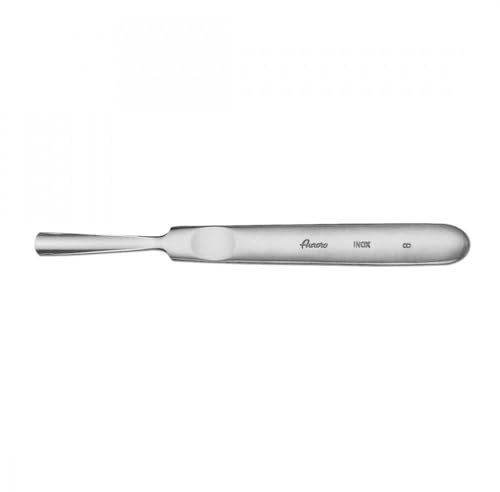 SGORBIA PER PEDICURE FISSA INOX FERRETTO PER RIMOZIONE CALLI ESTETISTA (N 8)