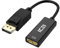 ICZI DisplayPort to HDMI Adapter, DP to HDMI (Male to Female) Cable Adapter Convertor Monitor Adapter for PC Laptop Video Output, Black