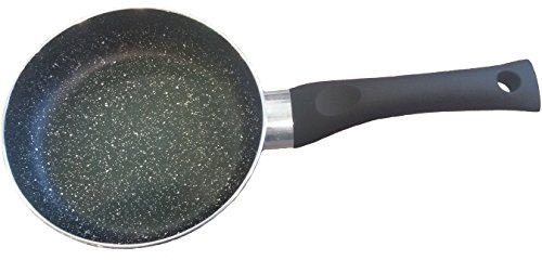 KingHoff Induktion Edelstahl Bratpfanne Marmorierte Pfanne Schmorpfanne Verschiedene Varianten 14 16 18 20 22 24 26 28 cm (16 cm)