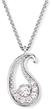 Engelsrufer Damen-Ketten mit Anhänger & Anhänger 925 Sterlingsilber zirkonia ERN-LILBALANCE-ZI
