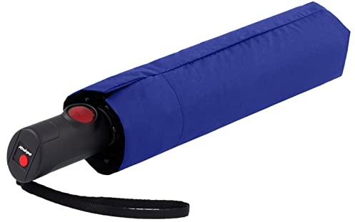 Knirps Damen Taschenschirm C.205 Medium Duomatic mit Auf-Zu-Automatik Blue