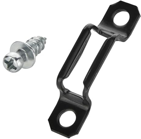 SOTECH 10 Stück Verbindungsbeschlag MODULAR 44 x 10,6 x 9 mm schwarz | Fachbodenträger Korpusverbinder zum Durchschieben für Fachböden Möbelverbinder ZUM EINFRÄSEN