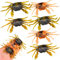 Crab Lures - 6pc Soft 3D Crab Bait Lures with Sharp Hooks, 5.1 Inch Waterproof for River, Stream, Lake, Saltwater