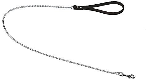 Nobby Kettenleine Professional, Schwarzbraun L: 110 cm, B: 12 mm, 1 Stück