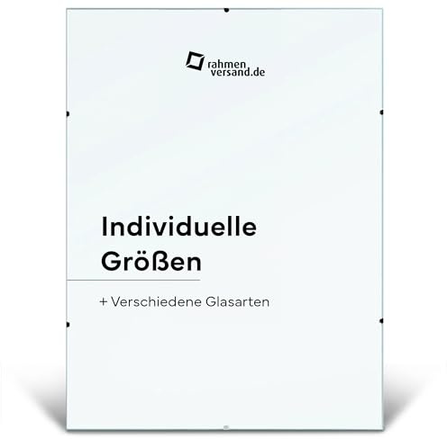 PANORAHMA BILDERRAHMEN Rahmenloser Bilderrahmen 50x60 cm/Glasbilderrahmen zum Aufhängen an der Wand/Bilder Rahmen