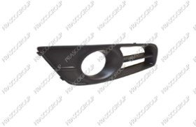 Prasco - TY0901247 - Toyota - Corolla - Mod. 07/04 - 01/07 - Gitter Rechts Stosstange Vorne-Schwarz-Mit Loechern Fuer Nsw