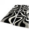 Paco Home Bettumrandung Läufer Teppich Trendig Modern Grau Schwarz Weiss Läuferset 3Tlg, Grösse:2mal 80x150 1mal 80x300