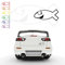 Comic Ichthy Christusfisch Autoaufkleber Fisch Ichthys Jesus Aufkleber Sticker Fische | WKB062V5